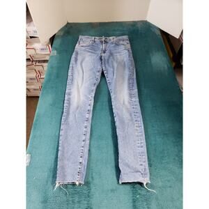 Adriano Goldschmied Jeans Size 26 Womens Blue Farrah Mid Rise Skinny Ankle